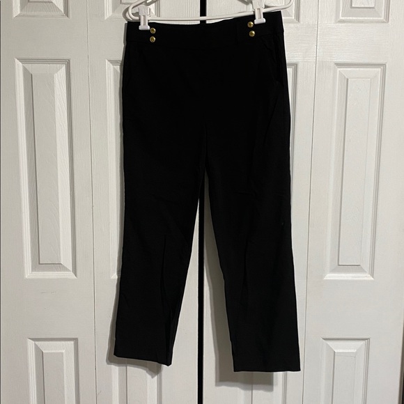 MICHAEL Michael Kors black trouser pants slacks size LARGE - Picture 1 of 9